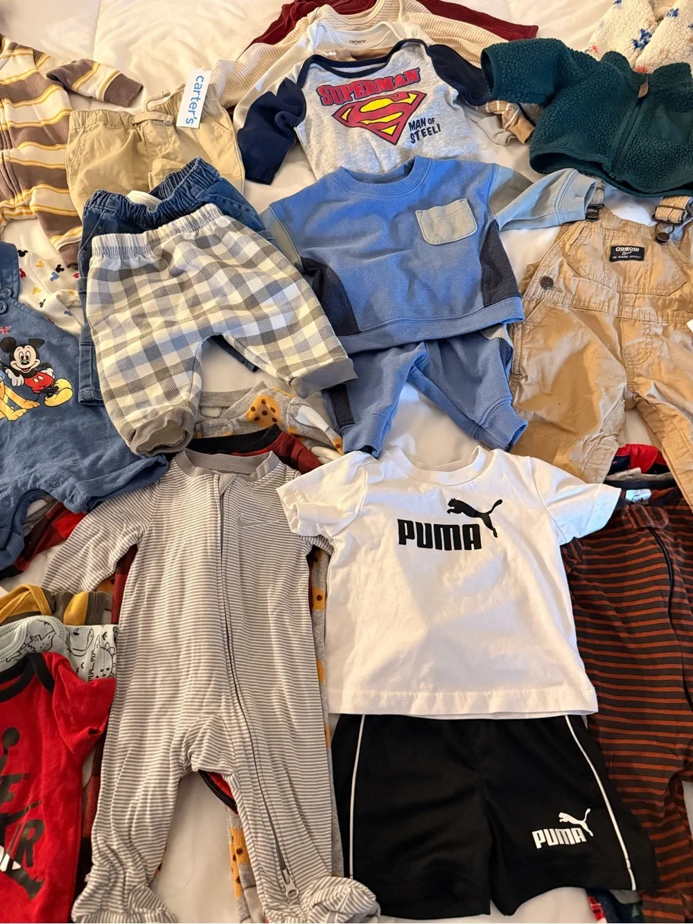 Baby boy clothes bundle size newborn through 6 months! - Picture 2 of 9